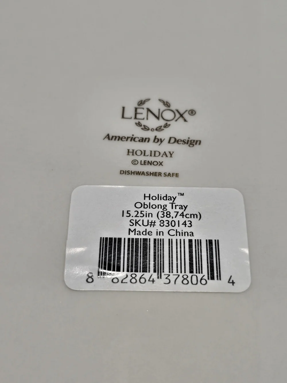 LENOX Holiday 15.25